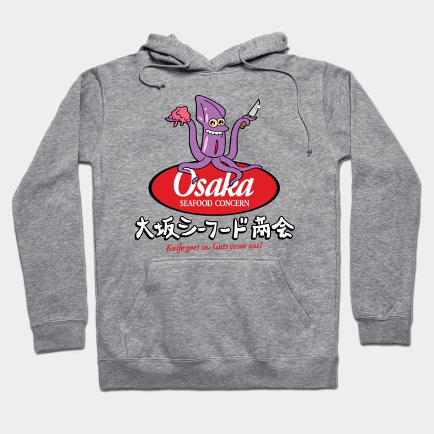 Osaka Seafood Concern Hoodie by Rock Bottom